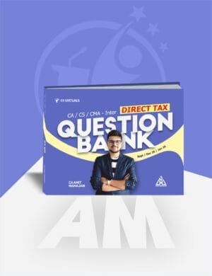 CA Inter DT Question Bank Book By CA Amit Mahajan Sep 2025