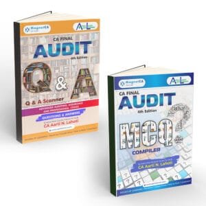 CA Final Audit Q&A Scanner & MCQ Compiler (4th Edition) By CA Aarti Lahoti Sept 25 & Jan 26 Exam