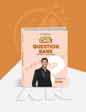 CS Executive CMSL Question Bank By CA Karan Kumar