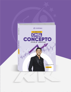 CS Executive CMSL Concept Book By CA Karan Kumar