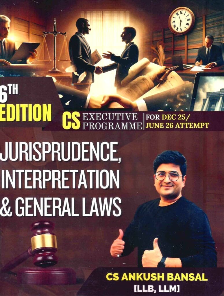 CS Executive JIGJ By CS Ankush Bansal Dec 25 / Jan 26 Exam