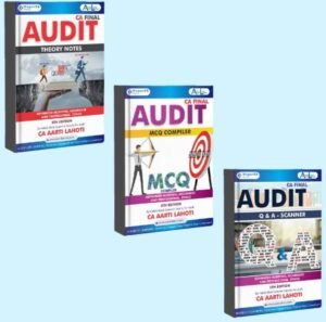 CA Final Audit Theory Notes, Q&A Scanner & MCQ Compiler (5th Edition) By CA Aarti Lahoti May 26 Exam