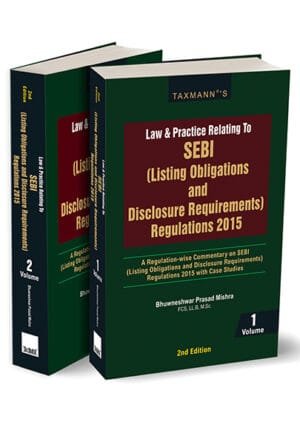 Taxmann SEBI Listing Obligations & disclosure requirements regulations 2025