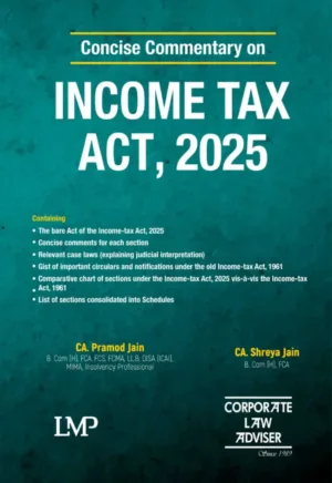 LMP Income Tax Act 2025