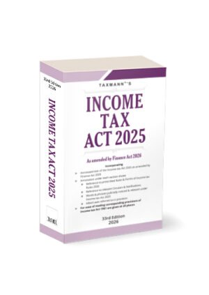Taxmann Income Tax Act 2025 Pocket 33rd Edition April 2026
