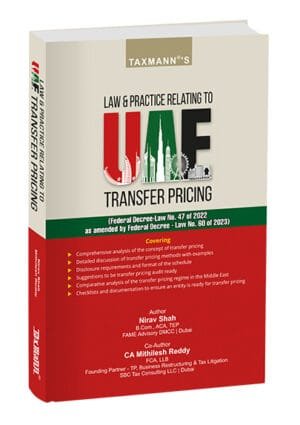 Taxmann Law & Practice Relating to UAE Transfer Pricing 1st Edition Sep 2025
