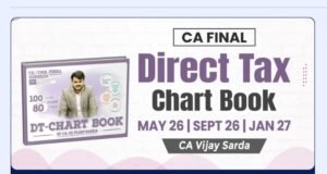 CA Final DT Chart Book By CA Vijay Sarda For May 26 Exam