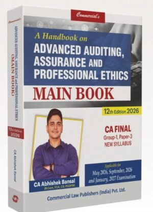 CA Final Audit Main Book By CA Abhishek Bansal May 26 Exam