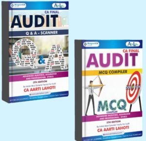 CA Final Audit Question & MCQ Book 5th Edition CA Aarti Lahoti May 26 Exam