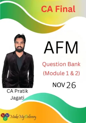 CA Final AFM Question Book CA Pratik Jagati Nov 26 Exam