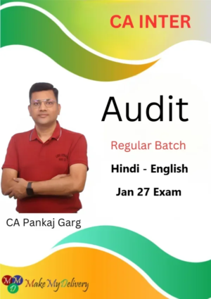 CA Inter Audit Regular by CA Pankaj Garg Jan 27