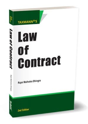 Taxmann Law of Contract By Rajni Malhotra Dhingra 2nd Edition Nov 25
