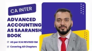 CA INTER - AS SAARANSH Book - 2nd Edition Chiranjeev jain