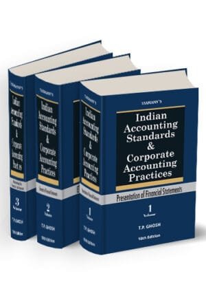 Taxmann Indian Accounting Standards & Corporate Accounting Practices By T P Ghosh 10th Edition Nov 2025