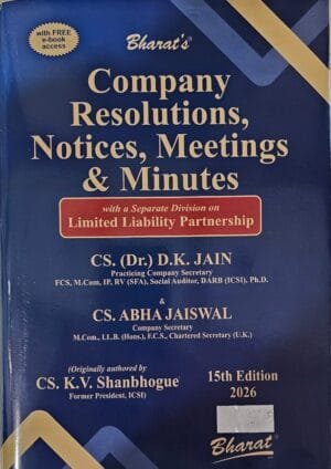 Resolution Notices Meeting & Minutes