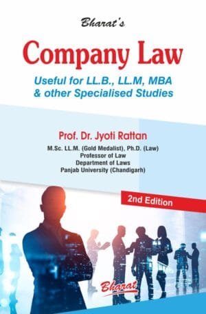 COMPANY LAW by Dr. Jyoti Rattan 2nd Edition 2023