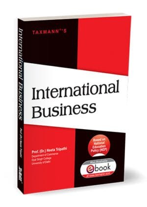 Taxmann International Business By Neeta Tripathi 1st Edition Nov 25
