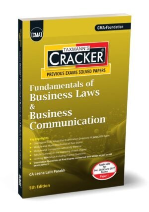 CMA Foundation Fundamentals of Business Laws & Business Communication Cracker By Leena Lalit Parakh Dec 26 & June 27