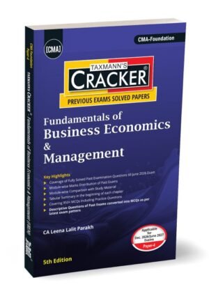CMA Foundation Fundamentals of Business Economics & Management Cracker By Leena Lalit Parakh Dec 26 & June 27