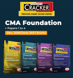 CMA Foundation Crackers Papers 1 to 4 By Leena Lalit Parakh, Tarun Agarwal Dec 26 & June 27