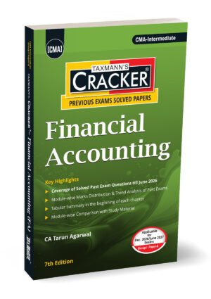 Taxmann CMA Inter Financial Accounting Cracker By CA Tarun Agarwal Dec 26 & June 27 Exam