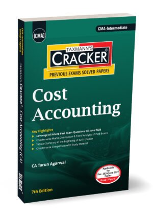 Taxmann CMA Inter Cost Accounting Cracker By CA Tarun Agarwal Dec 26 & June 27