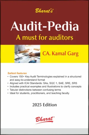 Bharat AUDIT-PEDIA by CA kamal garg 1st Edition 2025