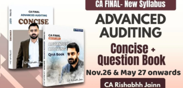 CA Final Audit Concise & Question Books Rishabh Jain Nov 26