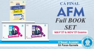 CA Final AFM Concept & Question Books CA Pavan Karmele Nov 26 & May 27 Exam