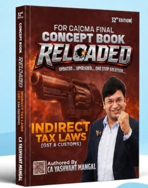 CA Final IDT Concept Book By CA Yashvant Mangal Nov 26 Exam