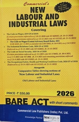 CLP New Labour & Industrial Laws 1st Edition Dec 2025