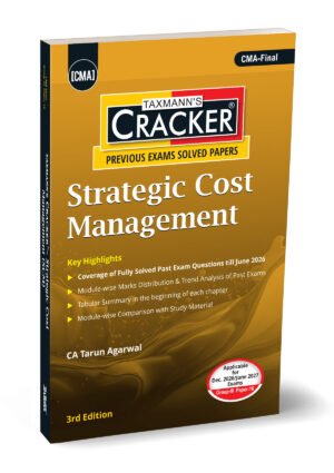 Taxmann CMA Final Strategic Cost Management Cracker CA Tarun Agarwal Dec 26 & June 27