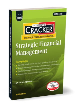 Taxmann CMA Final SFM Cracker by CA Tarun Agarwal For Dec 26 & June 27 Exam