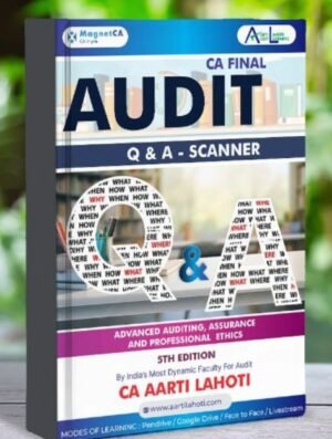 CA Final Audit Question Book 5th Edition By CA Aarti Lahoti May 26 Exam