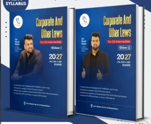 CA Inter Law Main Books By CA Harsh Gupta for May /Sep 26 and Jan 27 Exam