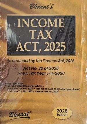 Bharat's Income Tax Act , 2025 Pocket 39th Edition April 2026