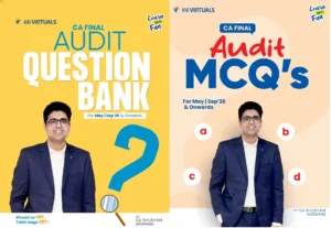 CA Final Audit Question Book With MCQ CA Shubham Keswani May 26 Exam