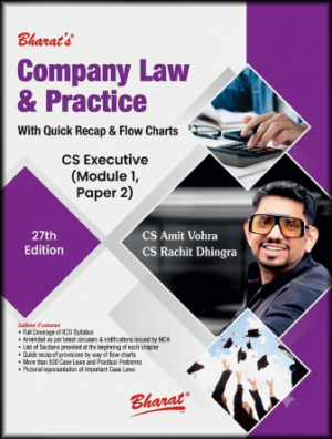 Bharat CS Executive Company Law & Practice CS Amit Vohra & CS Rachit Dhingra De 26 Exam