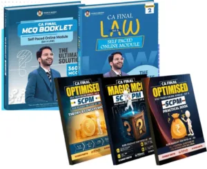 CA Final Books SPOM Set A Law and Set B SCPM CA Sankalp Kanstiya & CA Shubham Singhal May 26 Exam