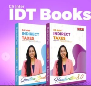 CA Inter IDT Handwritten & Question Book CA Riddhi Baghmar May 26 Exam