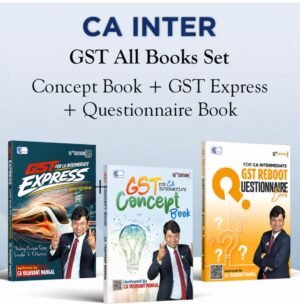 CA Inter GST ALL Books Set By Ca Yashvant Mangal Sep 26 and Jan 27 Exams