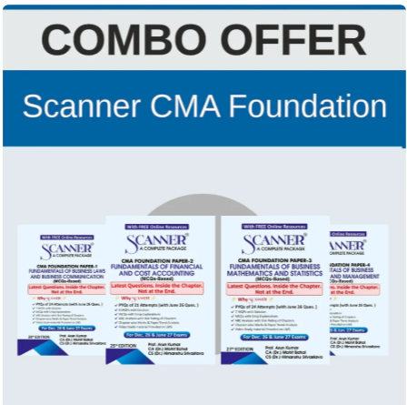 Shuchita Solved Scanners CMA Foundation All Subjects Dec 26 & June 27