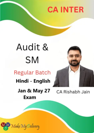 CA Inter Audit & SM Combo Regular Rishabh Jain Jan & May 27