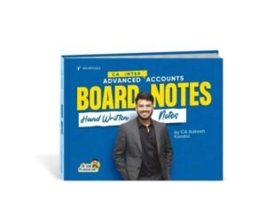 CA Inter Adv. Accounting Board Notes By CA Aakash kandoi for May 26, Sep 26 Exams