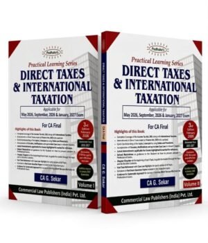 CA Final Padhuka Direct Tax By CA G Sekar May 26 Exam