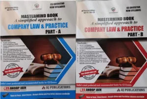 CS Executive Company Law & Practice By Anoop Jain June 26 Exam