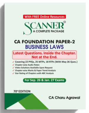 Shuchita Solved Scanner CA Foundation Paper - 2 Business Laws By CA Charu Agrawal Sept 26 & Jan 27