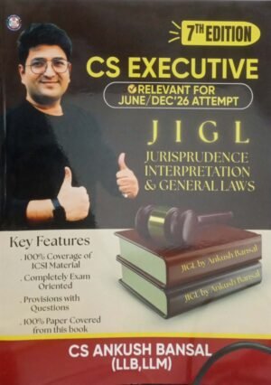 CS Executive JIGL Success Booster By CS Ankush Bansal Dec 26