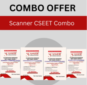 Shuchita Scanner CSEET Combo Paper 1,2,3,4 by Prof. Arun Kumar for Feb 27 Exam