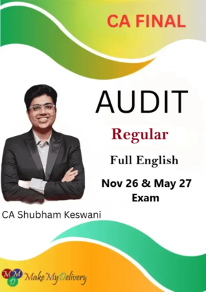 CA Final Audit Regular Full English by CA Shubham Keswani Nov 26 & May 27